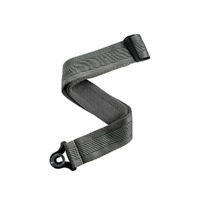 D'Addario 50BAL09 50mm Auto Lock Guitar Strap - Metal Grey