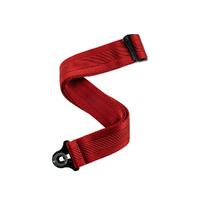 D'Addario 50BAL11 50mm Auto Lock Guitar Strap - Blood Red