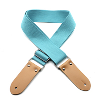 DSL Cotton Guitar Strap - Light Blue