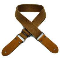 DSL 50HEMP-Beige Vegan Hemp Guitar Strap - Beige