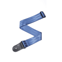 D'Addario 50SB02 Seat Belt Guitar Strap - Blue