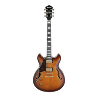 Ibanez AS93FML Artcore Left-Handed Semi-Hollow Electric Guitar in Violin Sunburst