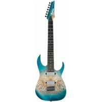 Ibanez Premium RG1127PBFX CIF Caribbean Islet Flat 7 String Electric Guitar
