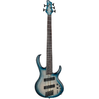 Ibanez BTB705LMCTL 5 String Electric Bass Guitar Cosmic Blue Starburst Low Gloss