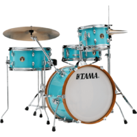 TAMA LJK48H4 Club-Jam 4-Piece Drum Kit - Aqua Blue (AQB)