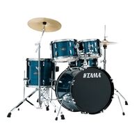 Tama Stagestar 5-piece complete kit w/ 20" Bass Drum - Hairline Blue (HLB)