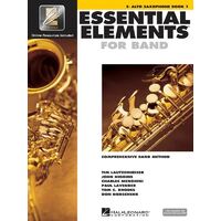 Essential Elements for Band Eb Alto Saxophone - Book 1 with EEi