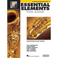 Essential Elements for Band Tenor Saxophone - Book 1 with EEi