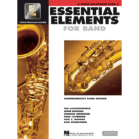 Essential Elements for Band Bb Tenor Saxophone - Book 2 with EEi