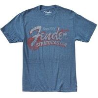 Fender Since 1954 Stratocaster Blue T-Shirt Medium