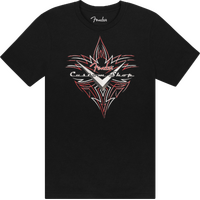 Fender® Custom Shop Pinstripe T-Shirt, Black