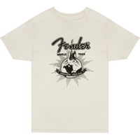 Fender® World Tour T-Shirt - Vintage White - XXL