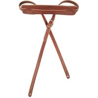 Gretsch Vintage Leather Guitar Strap, Walnut