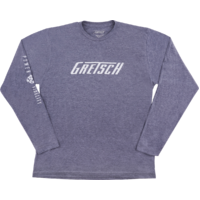 Gretsch® Power and Fidelity™ Long Sleeve T-Shirt, Grey, M