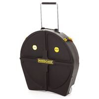 Hardcase HN9CYM22 Standard Black 22" Cymbal Case w/ Wheels