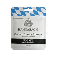 Hannabach Classical Guitar Strings Set 500 Medium Tension