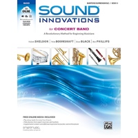 Sound Innovations Aust for Concert Band Book 1