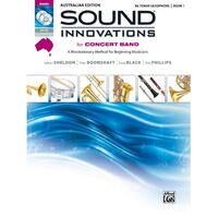 Sound Innovations for Concert Band Australian Edition Book 1 Tenor Saxophone