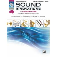 Sound Innovations Baritone Euphonium Bk 1 Bk/DVD Australian Version