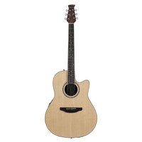 Ovation Applause Standard Mid Depth Natural Satin Acoustic-Electric Guitar