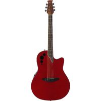 Ovation Applause Elite AE44IIP-CHF 6 String Acoustic/Electric Guitar Cherry Flame Mid-Depth