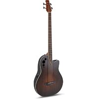 Ovation Applause AEB4-7S Mid-depth Acoustic/Electric Bass - Honeyburst Satin