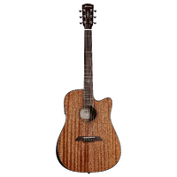 Alvarez AED66CESPBAR Artist Elite Acoustic Electric Guitar Mahogany Natural
