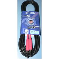 LEEM 20FT Heat Shrink Guitar Lead