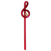 Bentcil - Treble Clef - Red