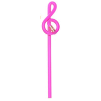 Bentcil - Treble Clef - Pink