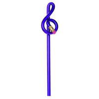 Bentcil - Treble Clef - Purple