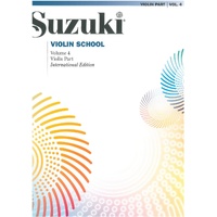 SUZUKI VIOLIN SCHOOL VOL 4 VIOLIN PART