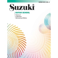 Suzuki Guitar School Vol. 3 Guitar Part