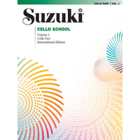 Suzuki Cello School Cello Part, Volume 1 (Revised)