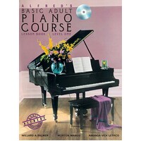 Alfred's Basic Adult Piano Course Lesson Book 1 & CD
