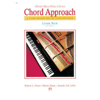 Alfred's Basic Piano Chord Approach Lesson Book Level 1