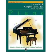 Alfred's Basic Piano Course Lesson Book 2 & 3 Later Beginner