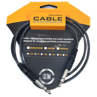 Leem 3ft Interconnect Cable (1/4" TRS Plug - 1/4" TRS Plug)