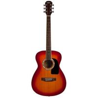 Aria Folk Size Acoustic Guitar Cherry Sunburst