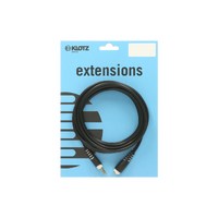 Klotz Headphone Extension - Mini Jack Plug 3.5mm to Mini Jack Socket 3.5mm