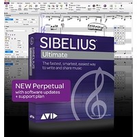 Sibelius Ultimate Perpetual License with 1-year Update & Support Plan