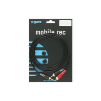 Klotz TRS 3.5mm To 2 x RCA Y Cable - 6m