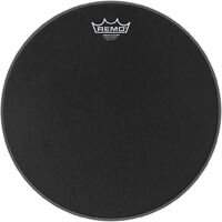 Remo BA-0813-ES 13" Ambassador Drumhead - Black Suede