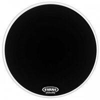 Evans EQ3 Resonant Black 22" Bass Drum Head No Port