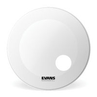 Evans EQ3 Resonant Coated White 22: Bass Drum Head