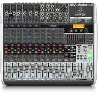 Behringer Xenyx QX1832USB Premium 18-Input, 3/2-Bus Mixer with KLARK TEKNIK Multi-FX Processor & USB/Audio Interface