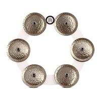 Big Fat Snare Drum Bling Ring - White Copper