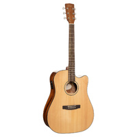 Cort Earth 60CE Acoustic/Electric Guitar - Natural Gloss