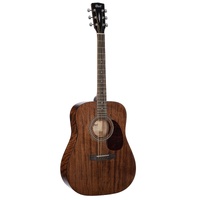 Cort Earth 60M Acoustic Guitar - Open Pore Mahogany