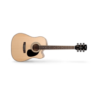 Cort AD880CE NS Dreadnought Cutaway Guitar Satin Natural